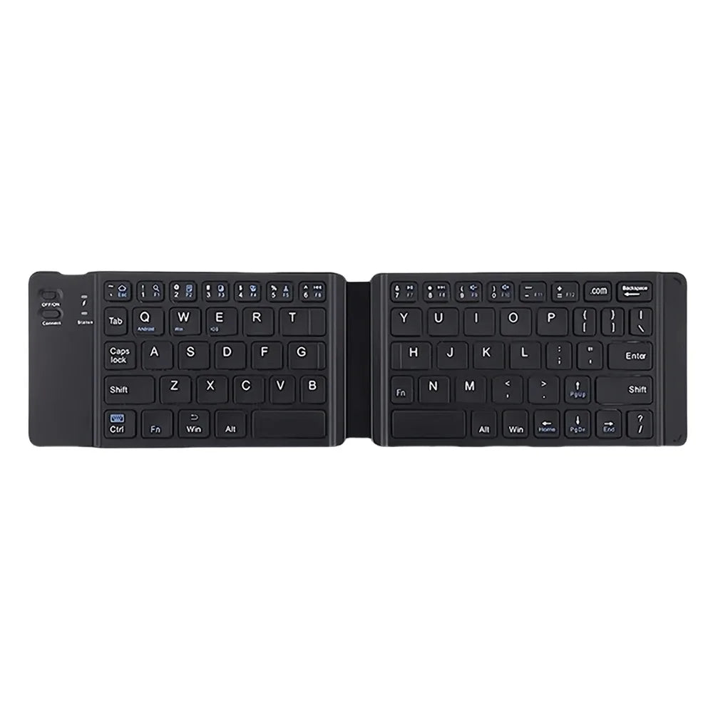 TechFlex Dual Bluetooth 5.1 Keyboard – Compact 3-Folding Design