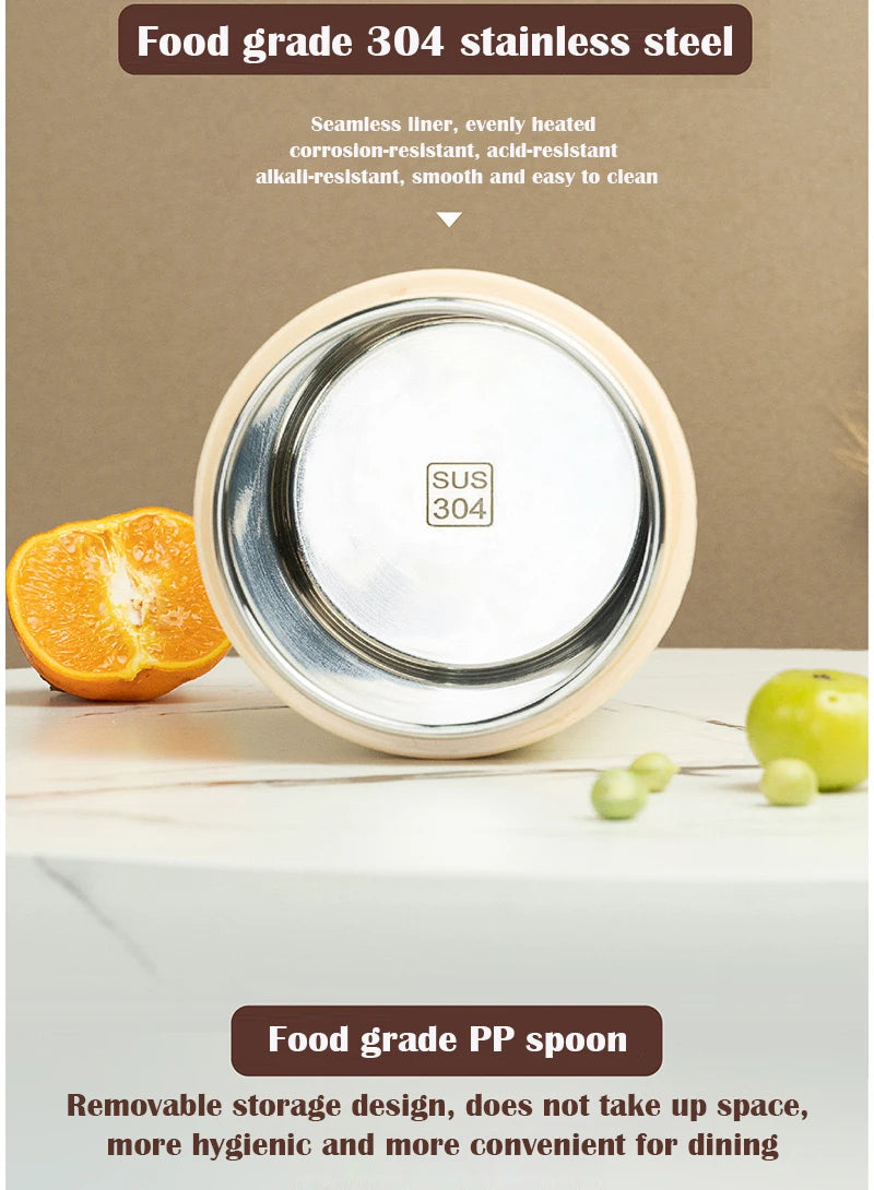YourBrand Portable Electric Heating Lunch Box – Convenient On-the-Go Meal Warmer