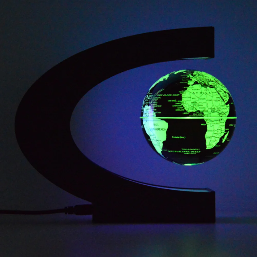 Magnetic LED Levitation Globe – Mesmerizing Floating Design