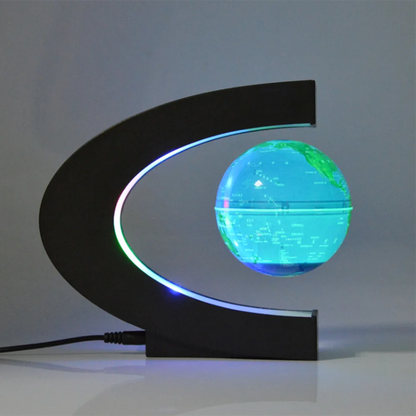 Magnetic LED Levitation Globe – Mesmerizing Floating Design