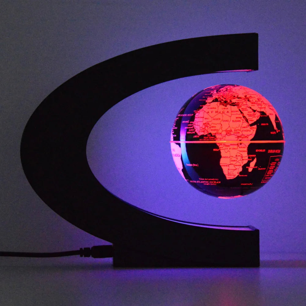 Magnetic LED Levitation Globe – Mesmerizing Floating Design