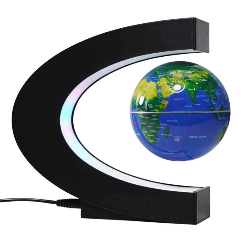 Magnetic LED Levitation Globe – Mesmerizing Floating Design