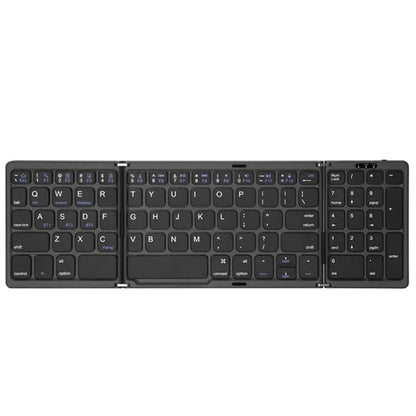 TechFlex Dual Bluetooth 5.1 Keyboard – Compact 3-Folding Design