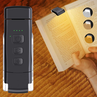 YourBrand Reading Light Book Lamp – 3 Color Modes and 5 Brightness Settings