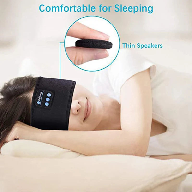 ComfortWave Bluetooth Sleep Mask Headphones – Active Noise-Cancellation and Ultimate Comfort