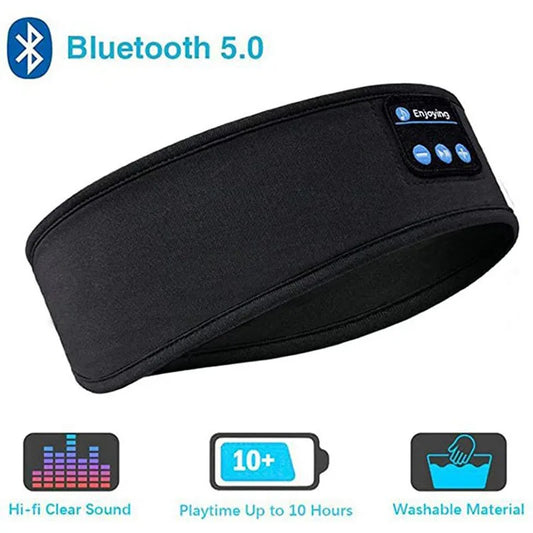 ComfortWave Bluetooth Sleep Mask Headphones – Active Noise-Cancellation and Ultimate Comfort