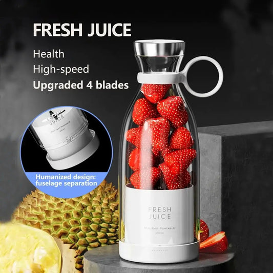 BlendPro Mini Portable Blender – Multifunctional Juice Maker for Smoothies